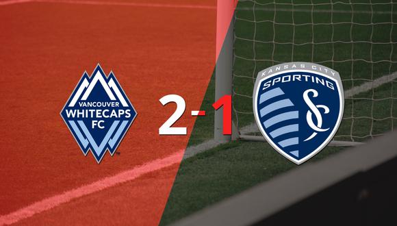 Vancouver Whitecaps FC logró una victoria de local por 2 a 1 frente a Sporting Kansas City