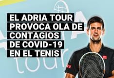 La gira del Adria Tour desencadena una ola de contagios de coronavirus en el mundo del tenis