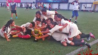 Universitario de Deportes campeón del Torneo Metropolitano femenino