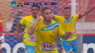Deportivo Municipal: golazo de José Parra le dio empate a La Bocana en el último minuto