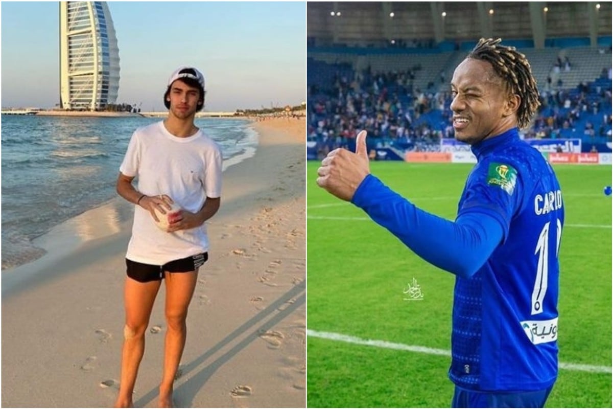 Carrillo y la respuesta viral a la foto de Félix.