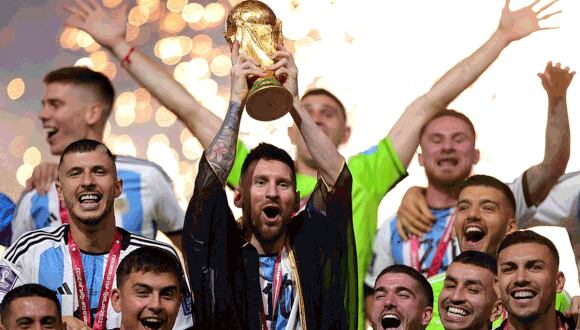 Argentina no se llevó la auténtica Copa del Mundo a su país. (Foto: EFE)