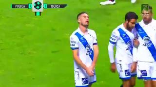 Gareca, más atento que nunca: Santiago Ormeño volvió al gol en México y marcó con Puebla ante Toluca [VIDEO]