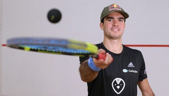 ¡Va por el título! Diego Elías ya está en semifinales del Paris Squash 2023 | Foto: ALESSANDRO CURRARINO / EL COMERCIO