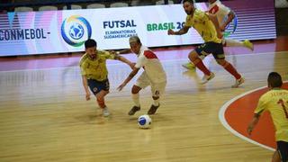 Selección Peruana de futsal: la bicolor perdió ante Colombia por las Eliminatorias al Mundial de Lituania