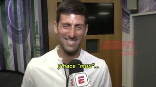 No lo hizo mal: Novak Djokovic cantó 'La Vaca Lola' tras ganar su quinto 'major' en Wimbledon [VIDEO]