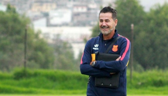 Daniel Ahmed es actual entrenador de Atlético Grau (Foto: prensa AG)