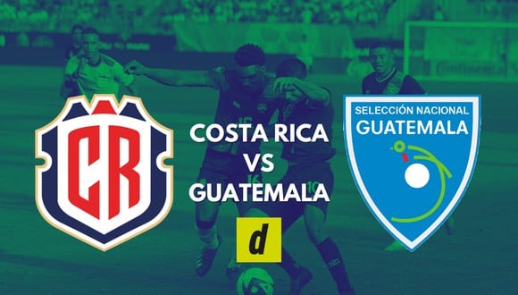 No te pierdas el enlace para ver en vivo el emocionante partido entre Costa Rica y Guatemala. Disfruta de toda la acción y el fútbol en tiempo real. | Crédito: @fedefut_oficial / Twitter / Composición