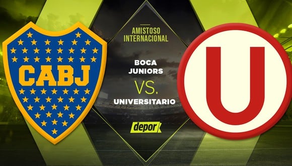 Universitario vs Boca Juniors EN VIVO vía ESPN 2: se enfrentan por la Copa San Juan 2020. (Foto: Depor)