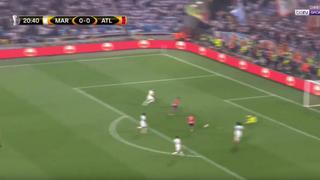 Aprovechó el error: Griezmann marcó el primer gol del Atlético de Madrid en la final de la Europa League