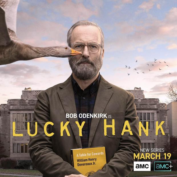 Imagen promocional de la serie “Lucky Hank” (Foto: AMC)