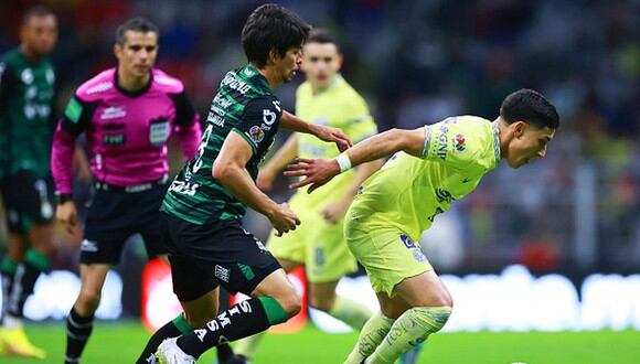 América vs. Santos Laguna se vieron las caras este miércoles por la Liga MX (Foto: Getty Images).