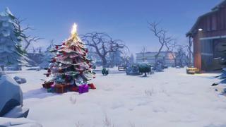 Fortnite: filtran los primeros decorados del mapa para Navidad