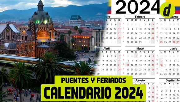 Calendario Lunar 2024 Medellin para todo Colombia