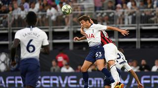 Tottenham fue más: derrotó 1-0 al AC Milan con gol de N’Koudou