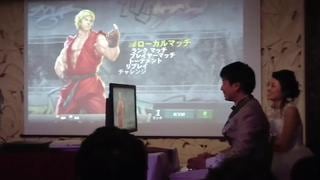 Jugador profesional de Street Fighter celebró su boda con combates de exhibición [VIDEO]