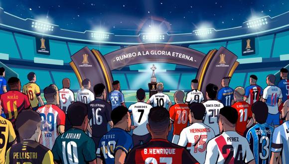 CONMEBOL y la postal a horas del inicio de la Copa Libertadores. (Twitter Copa Libertadores)