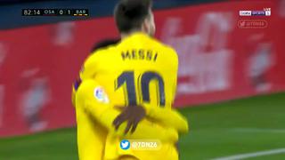Sueño cumplido: pase de Messi y golazo de Ilaix Moriba para el 2-0 del Barcelona-Osasuna [VIDEO]