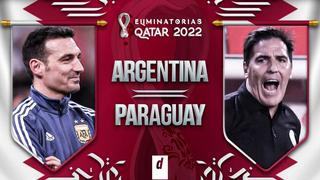 Argentina vs. Paraguay: canales y horarios de partido por Eliminatorias Qatar 2022