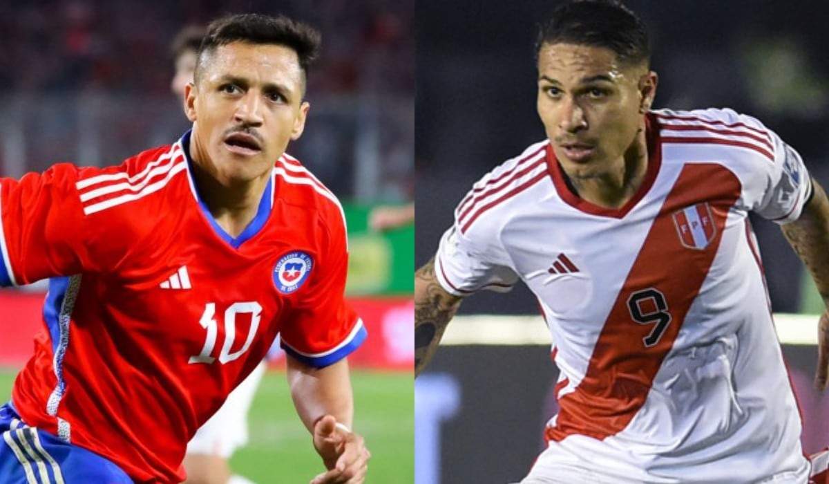 Alineaciones de Perú y Chile para el partido por las Eliminatorias 2026. (Foto: Composición)