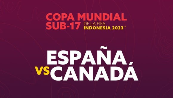 España debutará en el Mundial Sub-17 contra Canadá, este viernes 10 de noviembre (Foto: FIFA)