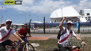 Depor en Rusia 2018:hinchas se divierten en Sochi previo al partido contra los 'Socceroos' [VIDEO]