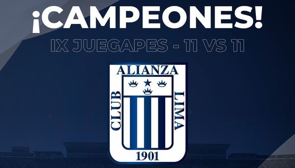 PES 2020: Alianza Lima campeona en el torneo 11 vs. 11 a la ‘U’ en el IX JUEGAPES (Difusión)