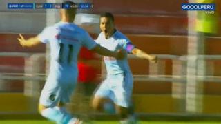 El inocente penal que cometió Hansell Riojas que terminó en gol de Alfredo Ramúa [VIDEO]