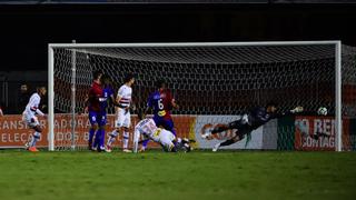 Con Cueva todo es fácil: milimétrica asistencia para el 1-0 ante Paraná por el Brasileirao