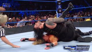 Ni Shane McMahon pudo impedirlo: Roman Reigns derrotó a Dolph Ziggler en la lucha estelar de SmackDown [VIDEO]