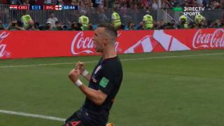 Definición de locura: Perisic anotó el empate ante Inglaterra [VIDEO]
