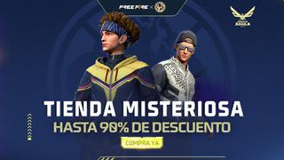 Free Fire: cómo obtener los atuendos Fuerza Monumental y Águila Real con el 90% de descuento