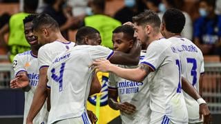 Real Madrid venció sobre la hora al Inter por fase de grupos de la Champions 