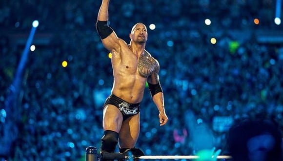 The Rock, la estrella de Hollywood y de WWE que brilla en todos lados. (WWE)