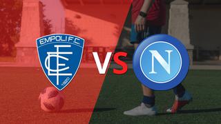 Por la fecha 34 se enfrentarán Empoli y Napoli