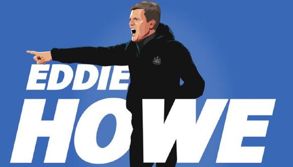 Eddie Howe es nuevo entrenador del Newcastle. (Foto: Newcastle)