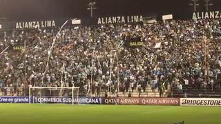 Así celebraron los hinchas celestes el gol de Cristian Palacios ante Unión Española [VIDEO]