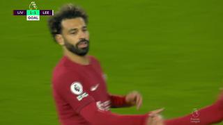 Rápida reacción: gol de Mohamed Salah para el 1-1 de Liverpool vs. Leeds [VIDEO]