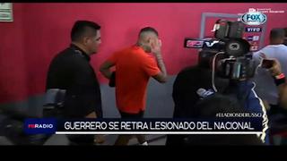 Preocupa a todo el país: Paolo Guerrero se fue cojeando del Estadio Nacional tras el duelo contra Alianza Lima [VIDEO]