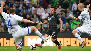 Krasnodar venció 2-1 a Sevilla con Cueva de titular: por la jornada 2 de Europa League