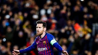 Con doblete de Messi, Barcelona apabulló 5-1 a Lyon por Champions League en el Camp Nou