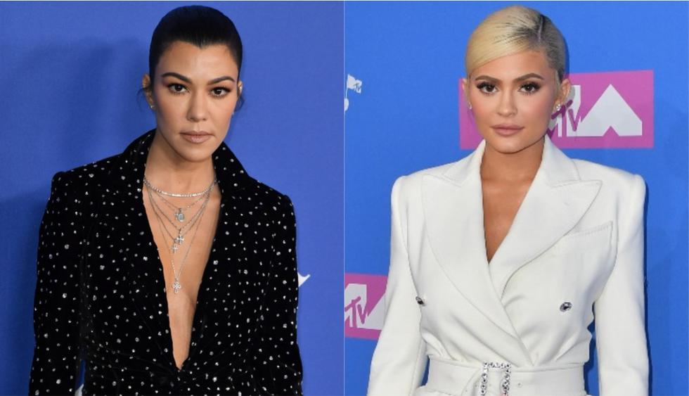 Kourtney Kardashian reconoció sentirse presionada por el rápido éxito de Kylie Jenner. (Foto: AFP)