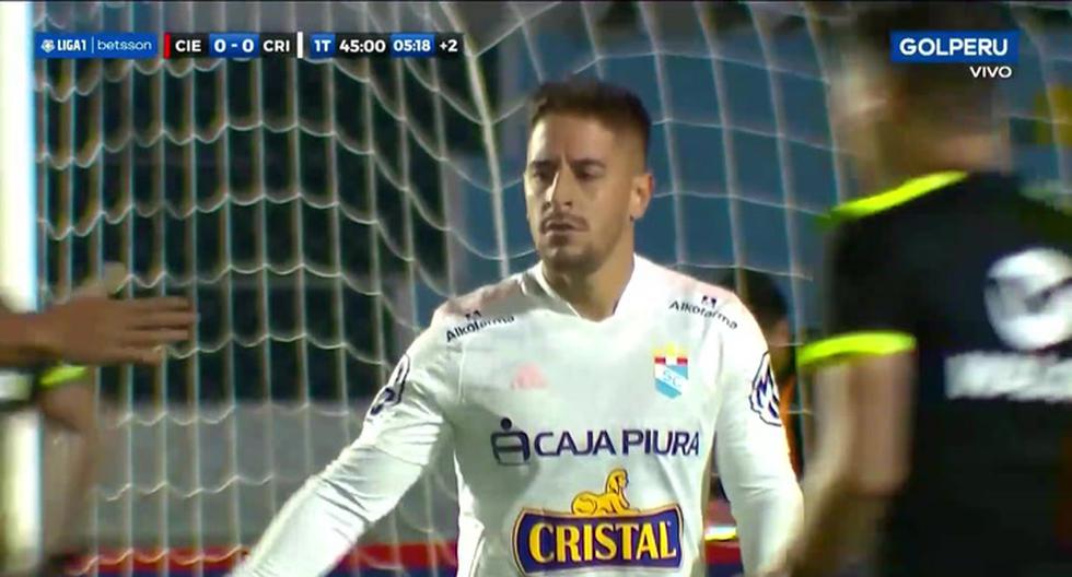 Cienciano vs.  Sporting Cristal EN VIVO: Alejandro Hohberg falló un penal que pudo ser el 1-0 para el elenco rimense |  Torneo Apertura 2022 |  Liga 1 |  FÚTBOL-PERUANO