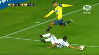 Josepmir Ballón fabricó penal que terminó en gol de U. de Concepción y hace sufrir a Sporting Cristal [VIDEO]