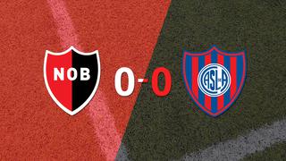 Newell`s y San Lorenzo no se sacaron ventaja y terminaron sin goles