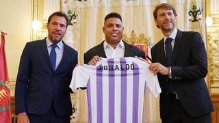 ¡Con bombos y platillos! Ronaldo se convirtió en el flamante propietario del Real Valladolid [VIDEO]