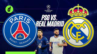 PSG vs Real Madrid EN VIVO: apuestas, horarios y canales TV para ver la Champions League