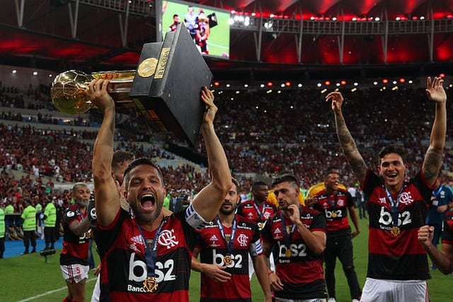 Flamengo alzó el título este año tras golear 3-0 a Independiente del Valle. (Getty Images)