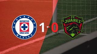 Con un solo tanto, Cruz Azul derrotó a FC Juárez en el estadio Azteca