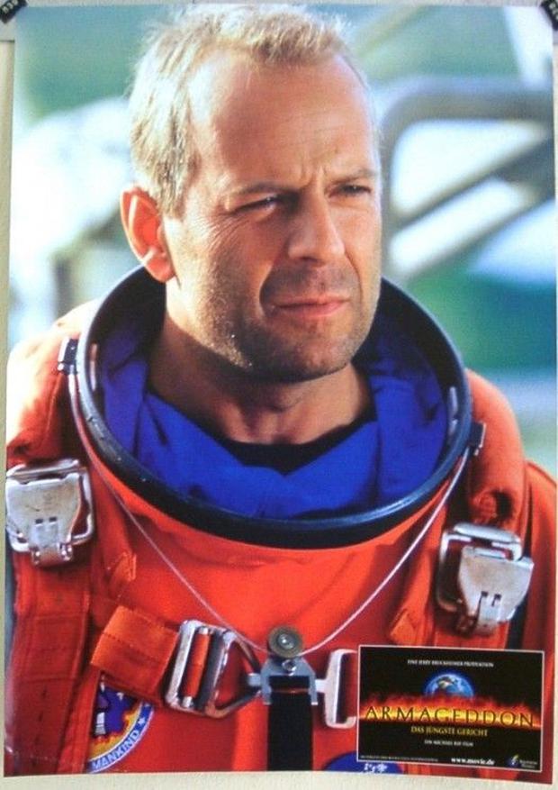 Bruce Willis interpretó a Harry S. Stamper en la película “Armageddon” (Foto: Buena Vista Pictures)
